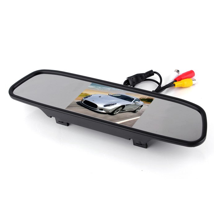 In Phase Car Audio DINY603B-W Wireless rear view mirror visual parking aid with camera