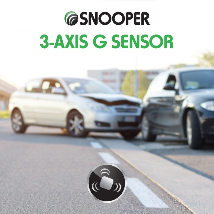 Snooper MY-CAM F2 HD Dash Camera, With 3" LCD Screen, Integrated Speaker, Loop Recording, GPS, Parking Mode