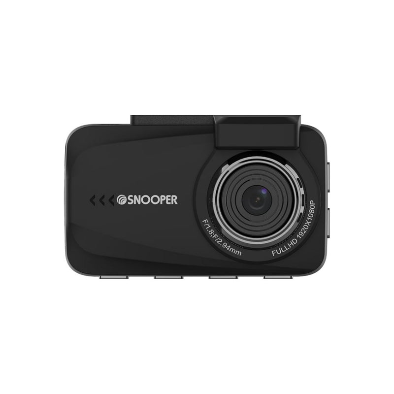 Snooper MY-CAM F2 HD Dash Camera, With 3" LCD Screen, Integrated Speaker, Loop Recording, GPS, Parking Mode