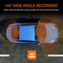 Road Angel HALO PRO 2 Channel Dash Cam 2K Resolution with SD Card and Hardwire Kit