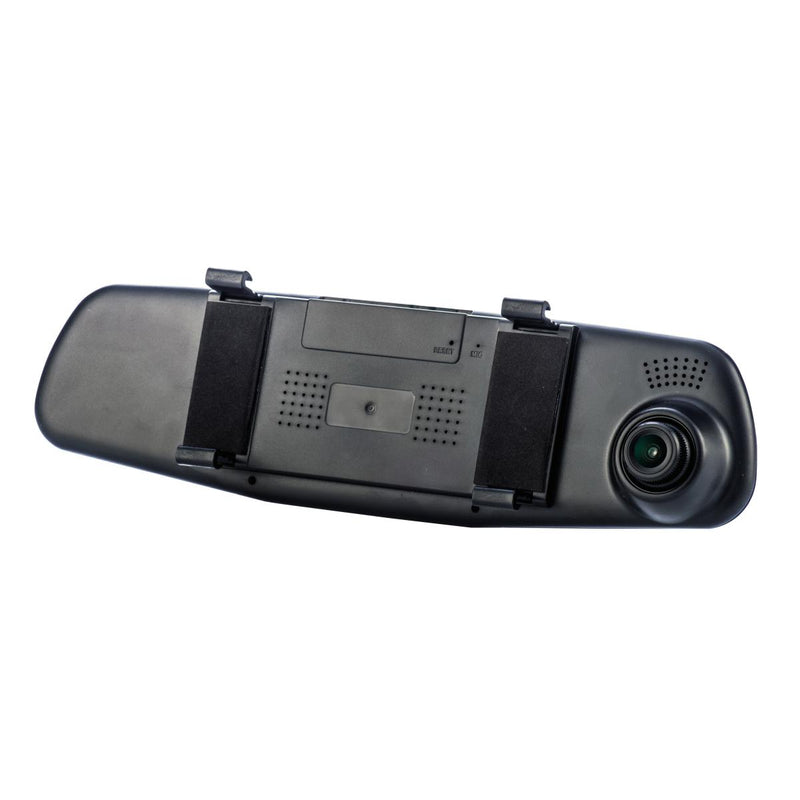 Copilot Dash Cams CPDVR3 - 1080P Full HD 4.3" LCD Rearview Mirror Car Video Recorder Dual Camera System